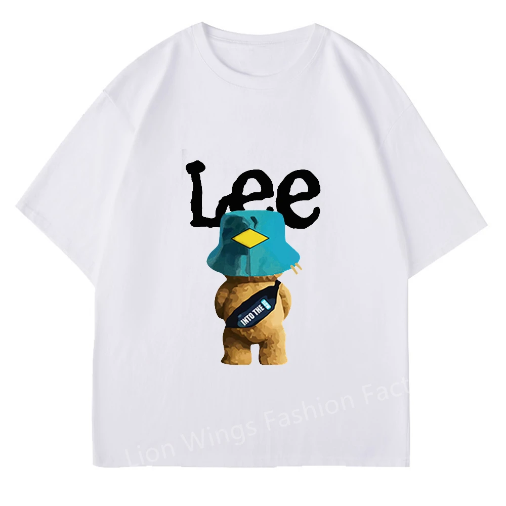 Hot Sale Summer Men T-Shirt Cotton Tshirt Casual Streetwear Bear Print Short Sleeve T Shirt Luxury Brand Women Clothes Tee Top
Hot Sale Summer Men T-Shirt Cotton Tshirt Casual Streetwear Bear Print Short Sleeve T Shirt Luxury Brand Women Clothes Tee Top