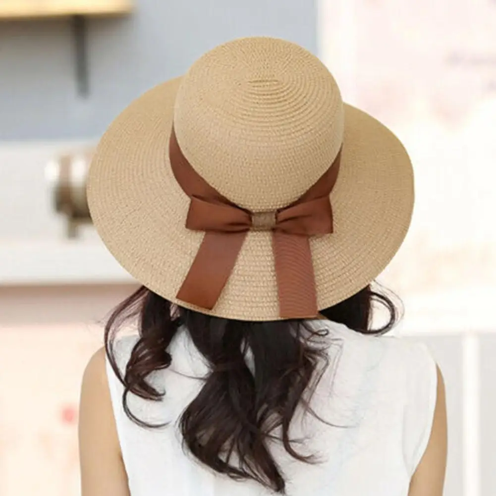 Bucket Hat Beach Summer Straw Hats for Women Flat Top Ribbon Bowknot Elegant Luxury Straw Women Summer Hats Sombreros De Mujer
Bucket Hat Beach Summer Straw Hats for Women Flat Top Ribbon Bowknot Elegant Luxury Straw Women Summer Hats Sombreros De Mujer