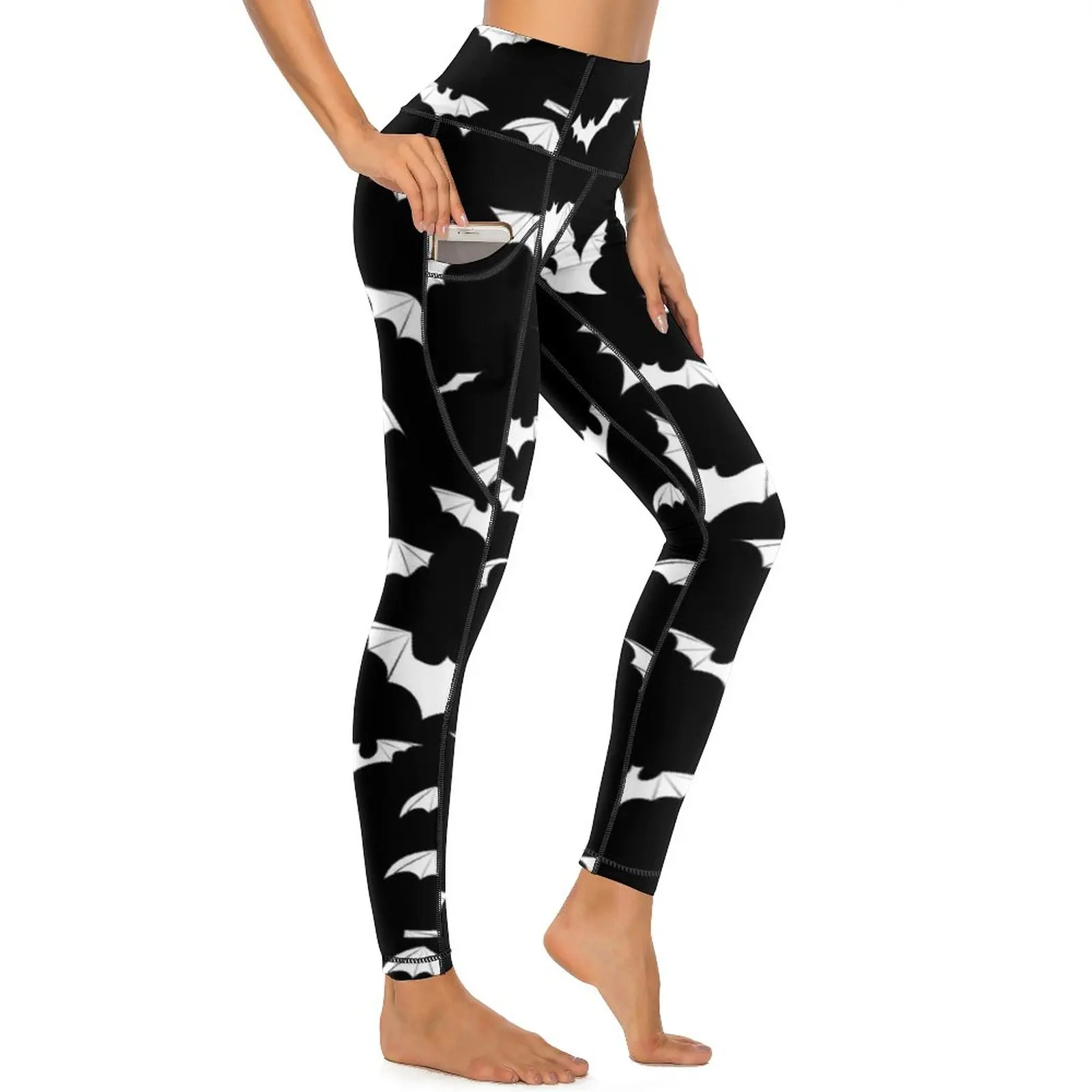 Gothic Art Halloween Yoga Pants Sexy Cute White Bats Design Leggings Push Up Fitness Leggins Breathable Stretchy Sports Tights
Gothic Art Halloween Yoga Pants Sexy Cute White Bats Design Leggings Push Up Fitness Leggins Breathable Stretchy Sports Tights