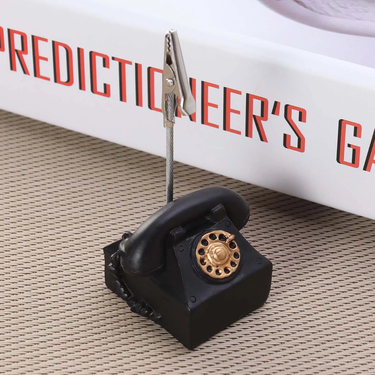 Place Clip Vintage Photo Holder Stand Landline Telephone Rotary Shaped Memo Clips Name Place Holder Table Holders Name Note
Place Clip Vintage Photo Holder Stand Landline Telephone Rotary Shaped Memo Clips Name Place Holder Table Holders Name Note