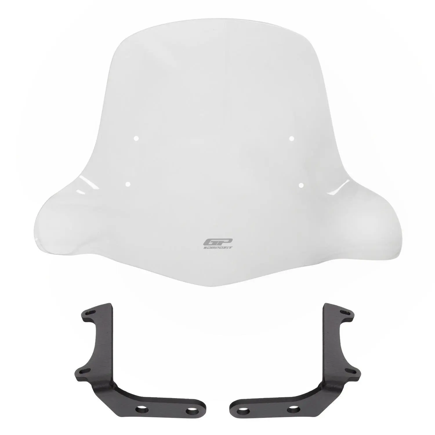 GP Composite For Orbit II 50 2022 Compatible Windshield Windscreen with Hand Guard Transparent 48 cm
GP Composite For Orbit II 50 2022 Compatible Windshield Windscreen with Hand Guard Transparent 48 cm