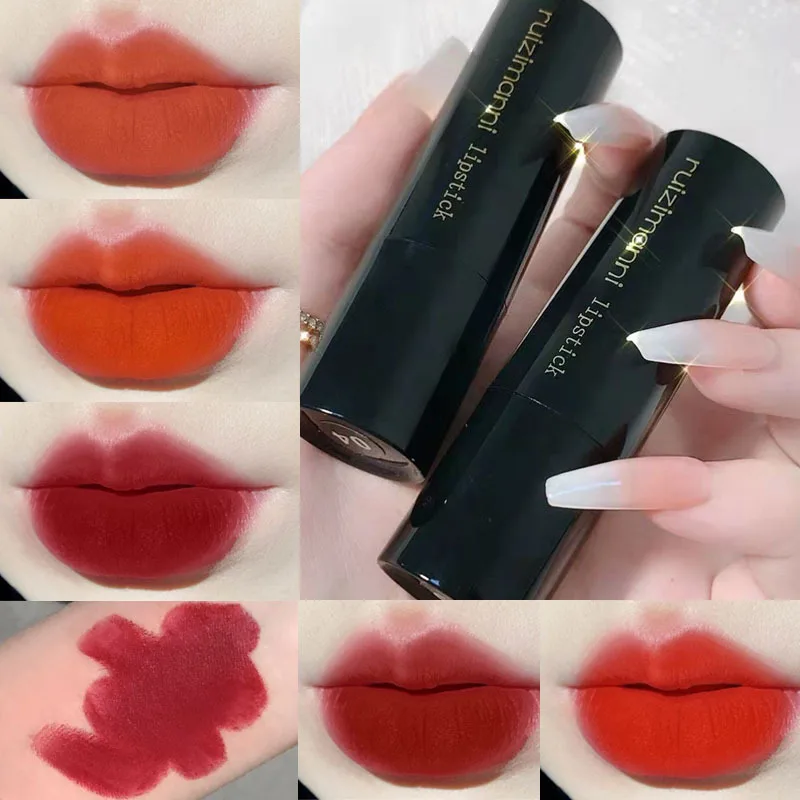 6 Colors Velvet Caramel Matte Lipstick Little Pepper Chocolate Makeup Long Lasting Velvet Matte Sexy Lipstick
6 Colors Velvet Caramel Matte Lipstick Little Pepper Chocolate Makeup Long Lasting Velvet Matte Sexy Lipstick