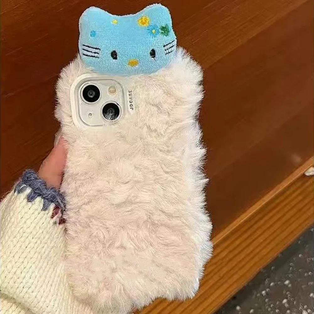Kwaaii 3D Sanrios Hellos Kitty Plush Doll Phone Cases for IPhone 15 14 13 12 11 Pro Max Anti-drop Back Cover Gift
Kwaaii 3D Sanrios Hellos Kitty Plush Doll Phone Cases for IPhone 15 14 13 12 11 Pro Max Anti-drop Back Cover Gift