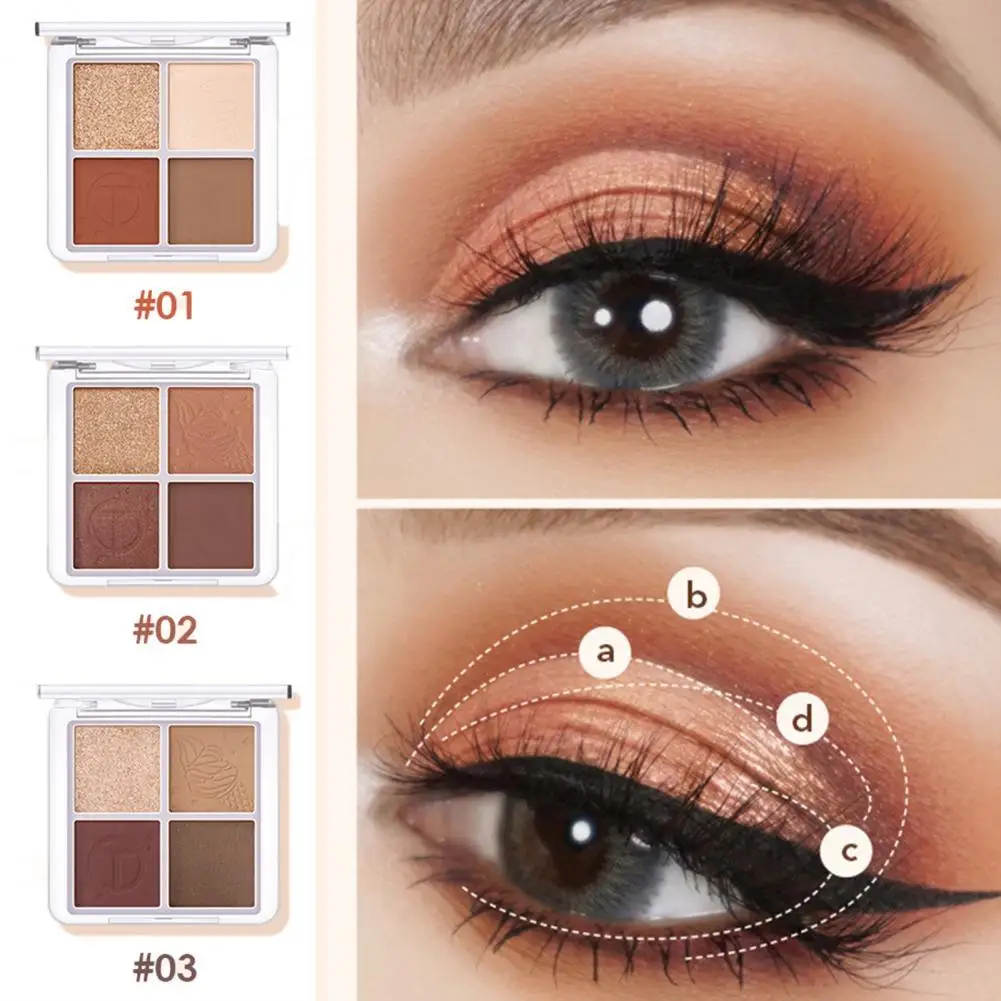 O.TWO.O 4 Color Eyeshadow Palette Peach Eyeshadow Glitter Waterproof Long Lasting Powder Shimmer Matte Eye Shadow Palette
O.TWO.O 4 Color Eyeshadow Palette Peach Eyeshadow Glitter Waterproof Long Lasting Powder Shimmer Matte Eye Shadow Palette