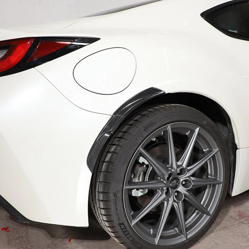 For Subaru BRZ 2022 Real Carbon Fiber Rear Wheel Eyebrow Trim Decorative Protection Sticker Car Accessories
For Subaru BRZ 2022 Real Carbon Fiber Rear Wheel Eyebrow Trim Decorative Protection Sticker Car Accessories