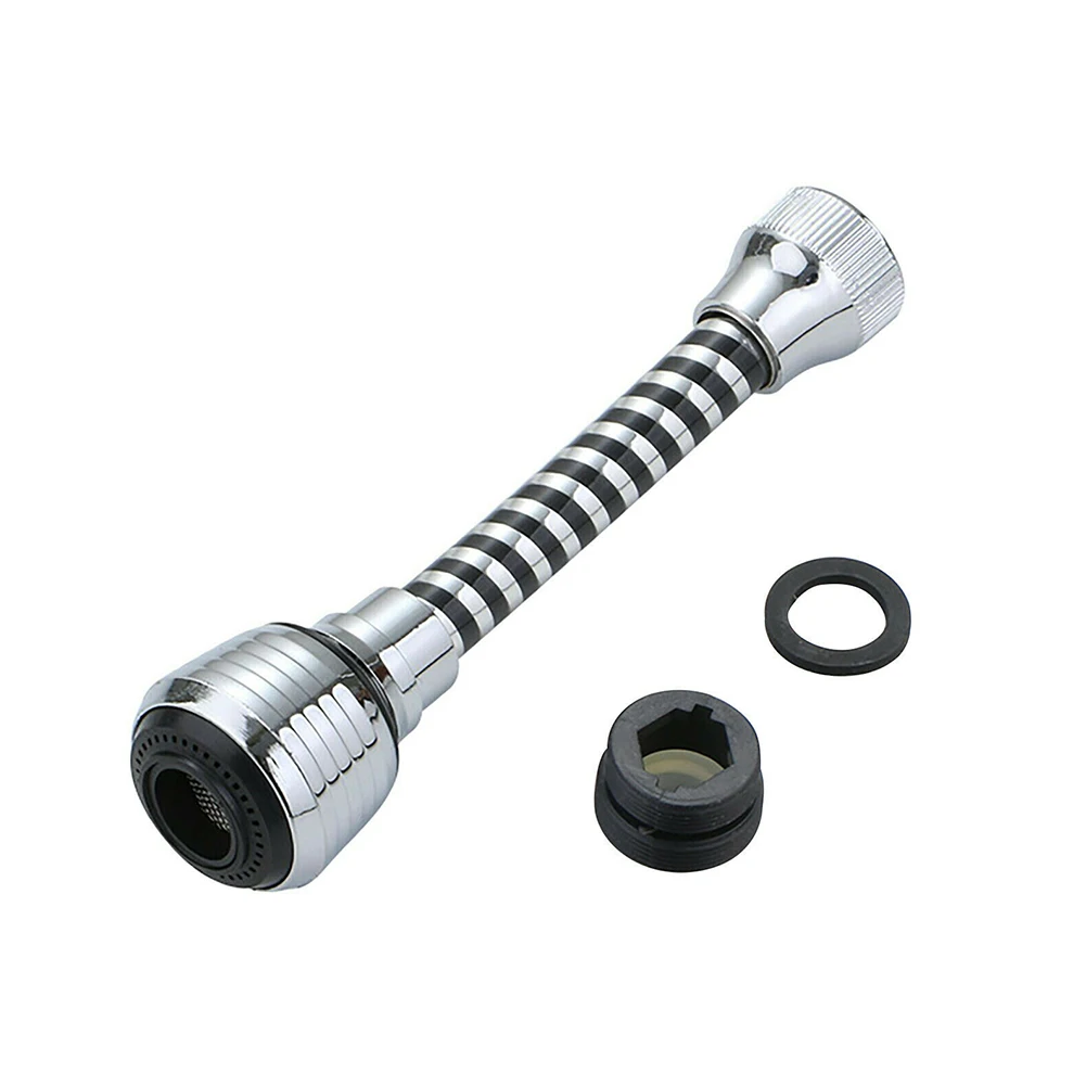 360° Flexible Faucet Extender Bendable Extension Pipe Kitchen Sink Tap Spray Head Anti-splash Sprinkler Spray Bathroom Accessrie
360° Flexible Faucet Extender Bendable Extension Pipe Kitchen Sink Tap Spray Head Anti-splash Sprinkler Spray Bathroom Accessrie