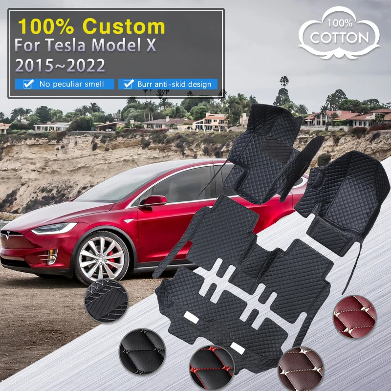 Car Mats For Tesla Model X 7 Seat 2015~2022 Full Set Luxury Carpets Rug Anti Dirt Pad Leather Mat Car Accessories Tapete Carro
Car Mats For Tesla Model X 7 Seat 2015~2022 Full Set Luxury Carpets Rug Anti Dirt Pad Leather Mat Car Accessories Tapete Carro