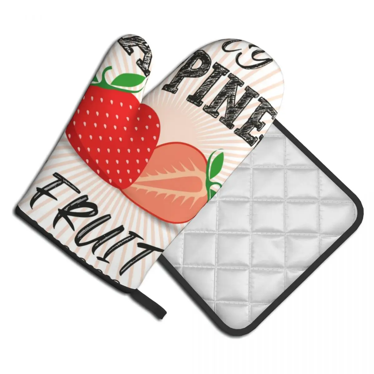 My Happiness Fruit 2pcs Mitt Hot Pad Fresh Strawberry Barbecue Heat Resist Kitchen Gloves Hot Oven Bowl Oven Mitts Set
My Happiness Fruit 2pcs Mitt Hot Pad Fresh Strawberry Barbecue Heat Resist Kitchen Gloves Hot Oven Bowl Oven Mitts Set