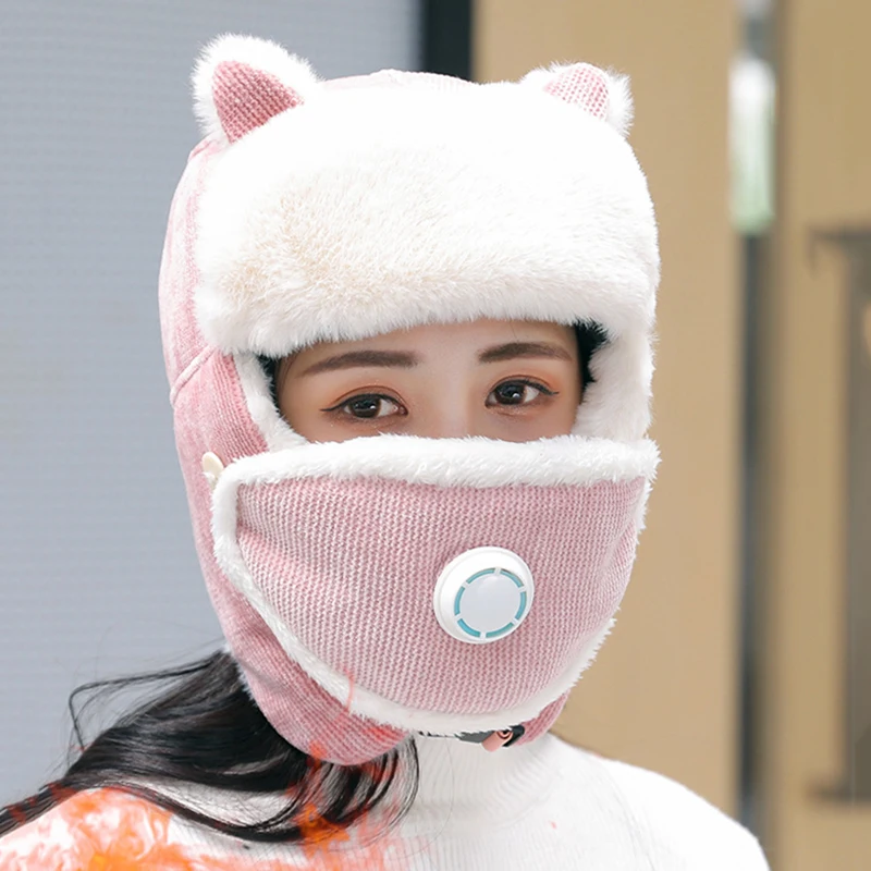 Hat Face Mask Two-Piece Set With Breathing Valve Warm Soft For Winter Ski Hat Face Mask Two-Piece Set Outdoor Sports Winter
Hat Face Mask Two-Piece Set With Breathing Valve Warm Soft For Winter Ski Hat Face Mask Two-Piece Set Outdoor Sports Winter