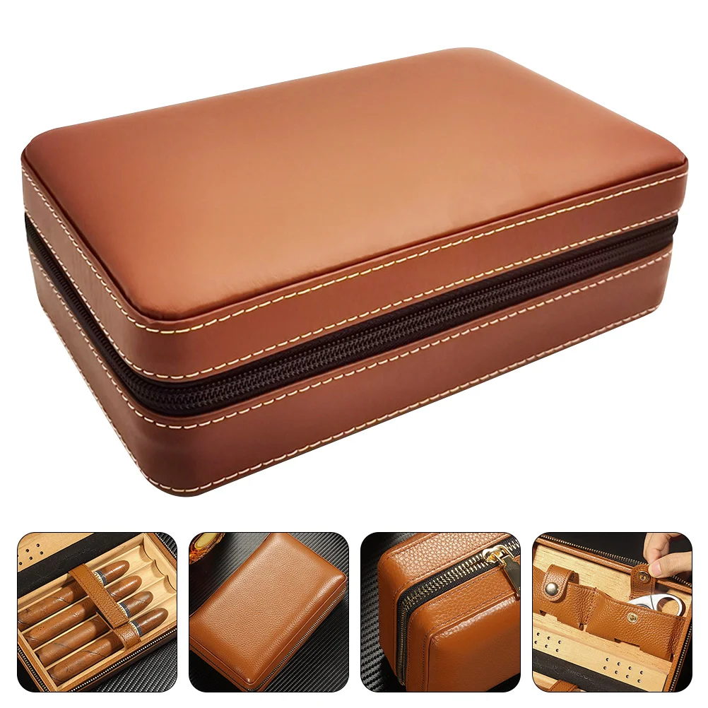 Cigar Case Humidor Holderbox Storage Portable Travel Accessories Container Organizerprofessional Compact Wear Resistant Reusable
Cigar Case Humidor Holderbox Storage Portable Travel Accessories Container Organizerprofessional Compact Wear Resistant Reusable