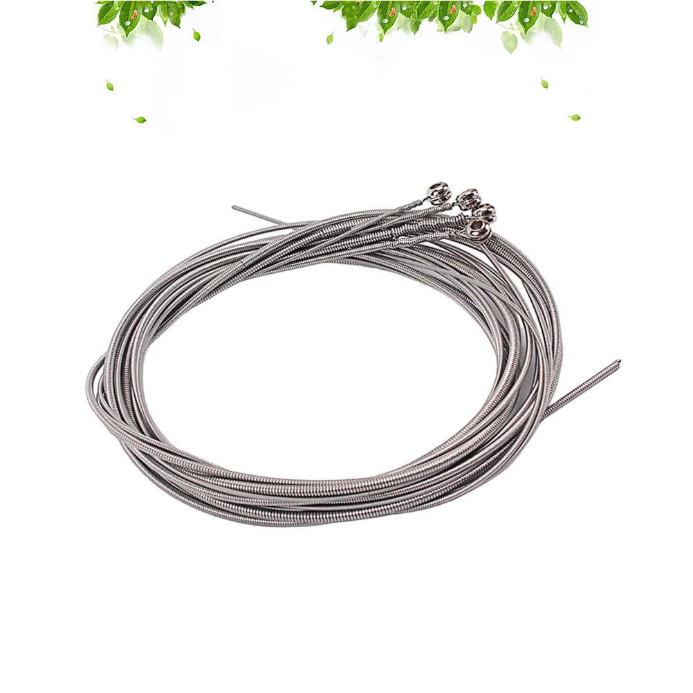 Pack of 4 Flatwound Bass Strings Steels Bass Guitar Strings Durable Bass String Bass Strings 4 Strings Bass Accessories 
Pack of 4 Flatwound Bass Strings Steels Bass Guitar Strings Durable Bass String Bass Strings 4 Strings Bass Accessories