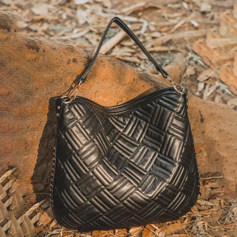 

Celela Luxury Women's Bag Quilted Rivet Tote Crossbody High Capacity Shoulder PU Leather Handbag Purse