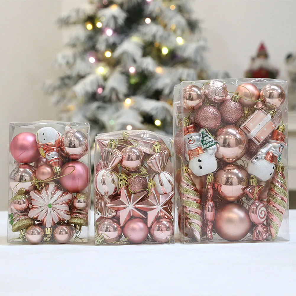 20/29PCS Christmas Ball Ornaments Tree Hanging Decorations Candy Cane Pine Cone Ornament Set For Holiday Wedding Party Navidad
20/29PCS Christmas Ball Ornaments Tree Hanging Decorations Candy Cane Pine Cone Ornament Set For Holiday Wedding Party Navidad