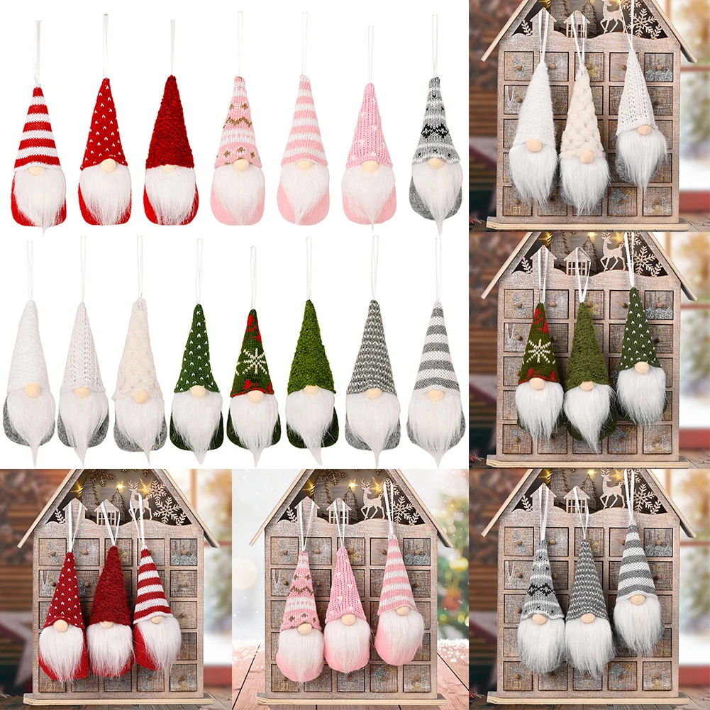 3pcs Christmas Gnome Plush Gonk Santa Dwarf Doll Pendants Xmas Tree Hanging For Home Wall Holiday Decor Ornaments Gift 15x6x4cm
3pcs Christmas Gnome Plush Gonk Santa Dwarf Doll Pendants Xmas Tree Hanging For Home Wall Holiday Decor Ornaments Gift 15x6x4cm