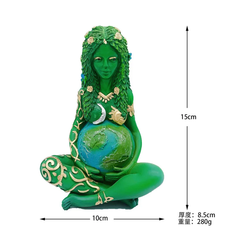 Trendy Mother Earth StatueGaia Statue Mother Earth Nature Resin Figurine Suit for Witchy Spiritual Room Altar Home Garden Decor
Trendy Mother Earth StatueGaia Statue Mother Earth Nature Resin Figurine Suit for Witchy Spiritual Room Altar Home Garden Decor