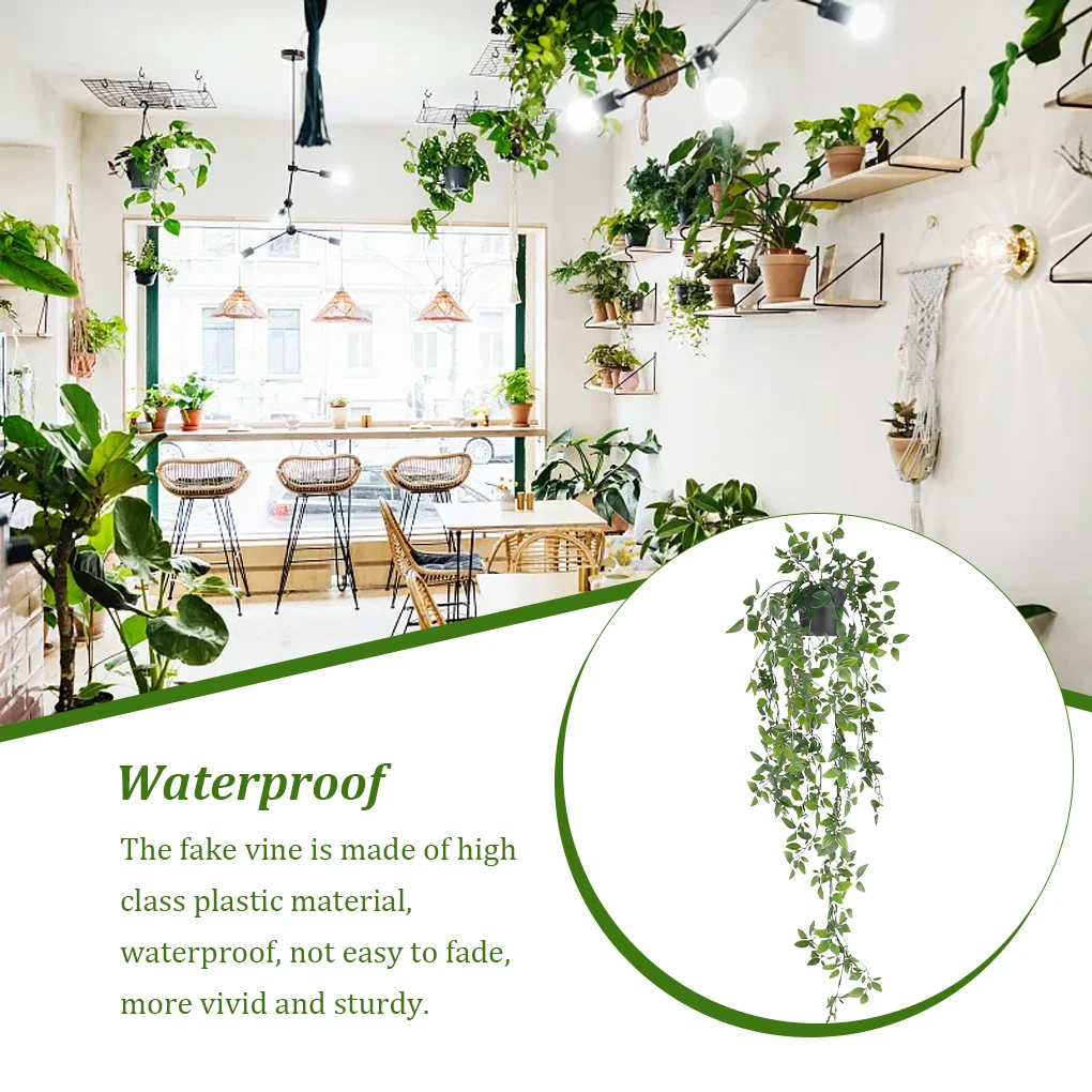 Artificial Plant Eucalyptus Decorative False Hanging Plants Vine Potted Faux Home Garden Office Wall Decoration
Artificial Plant Eucalyptus Decorative False Hanging Plants Vine Potted Faux Home Garden Office Wall Decoration