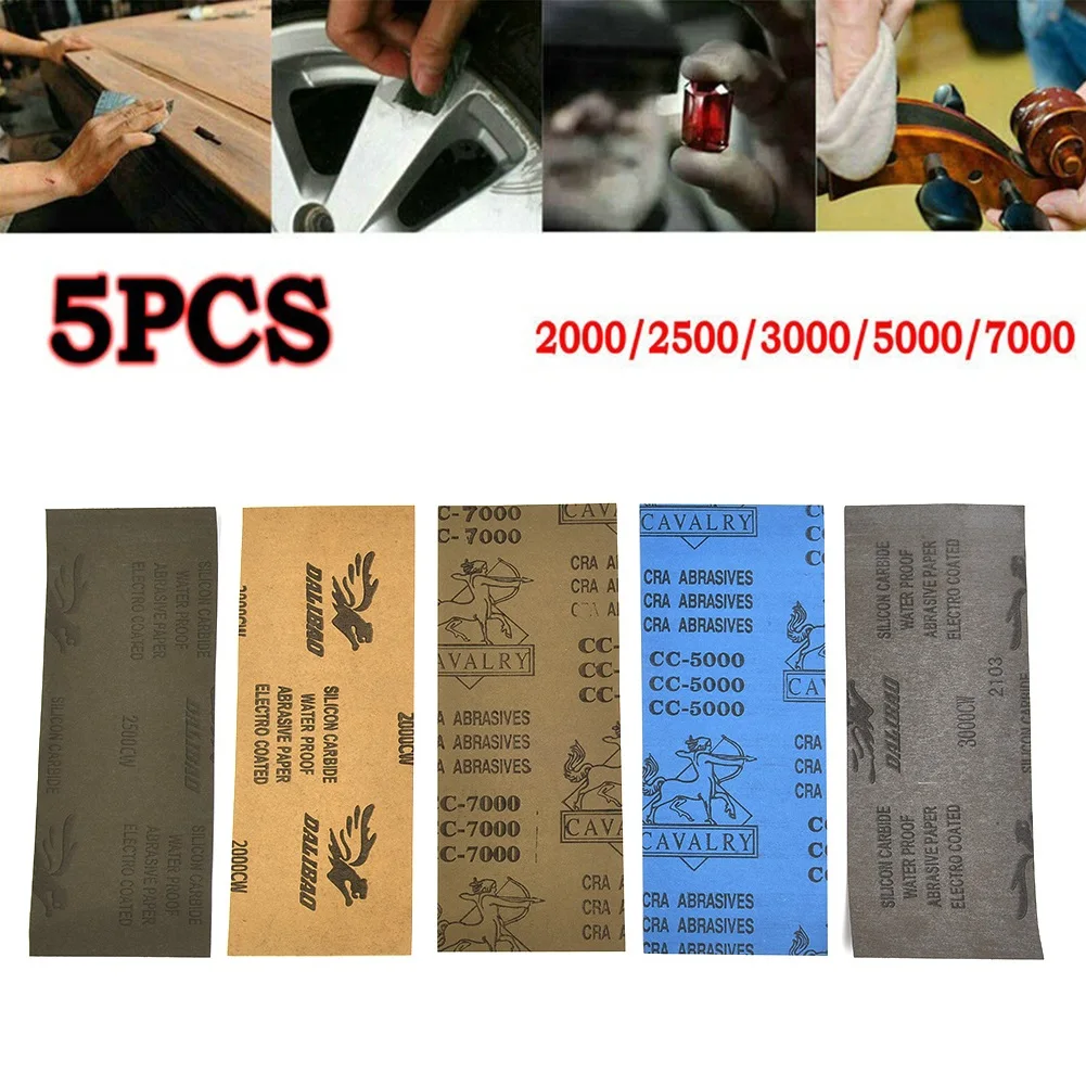 Sanding Paper Sandpaper 2000/2500/3000/5000/7000 Grit 230*93mm 5pcs Abrasive Tool For Wood Metal Polishing Set
Sanding Paper Sandpaper 2000/2500/3000/5000/7000 Grit 230*93mm 5pcs Abrasive Tool For Wood Metal Polishing Set
