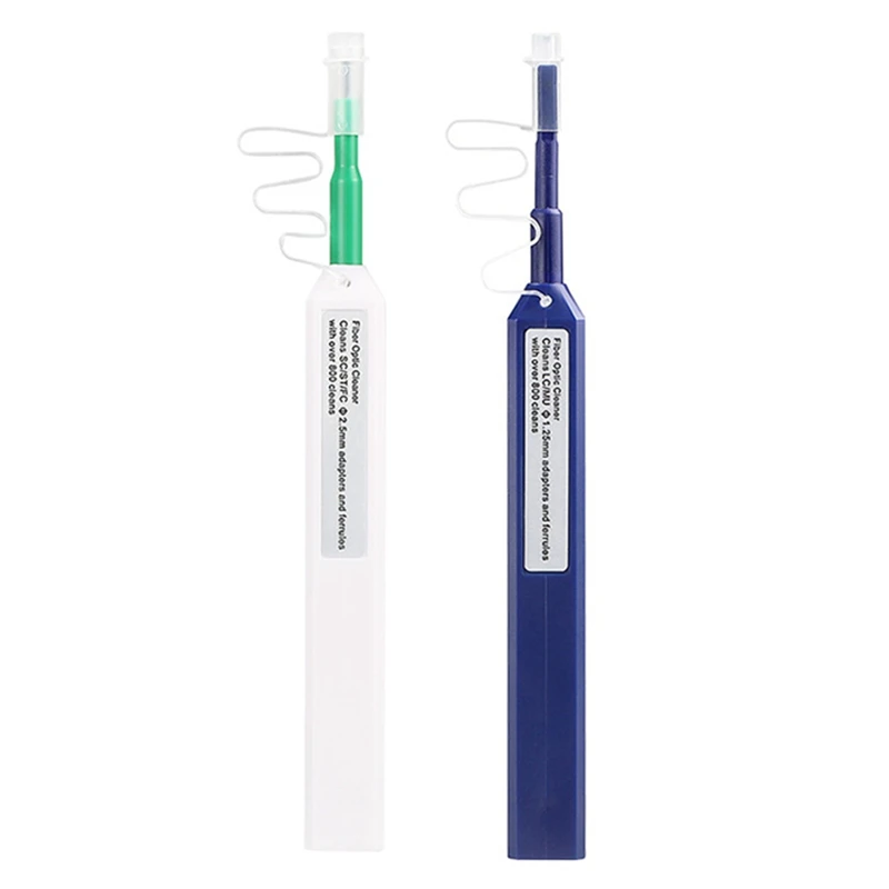 2PCS/Lot FTTH Optical Fiber Pen Tool LC 1.25Mm SC 2.5Mm ST LC Connector Optical Smart Cleaner 
2PCS/Lot FTTH Optical Fiber Pen Tool LC 1.25Mm SC 2.5Mm ST LC Connector Optical Smart Cleaner