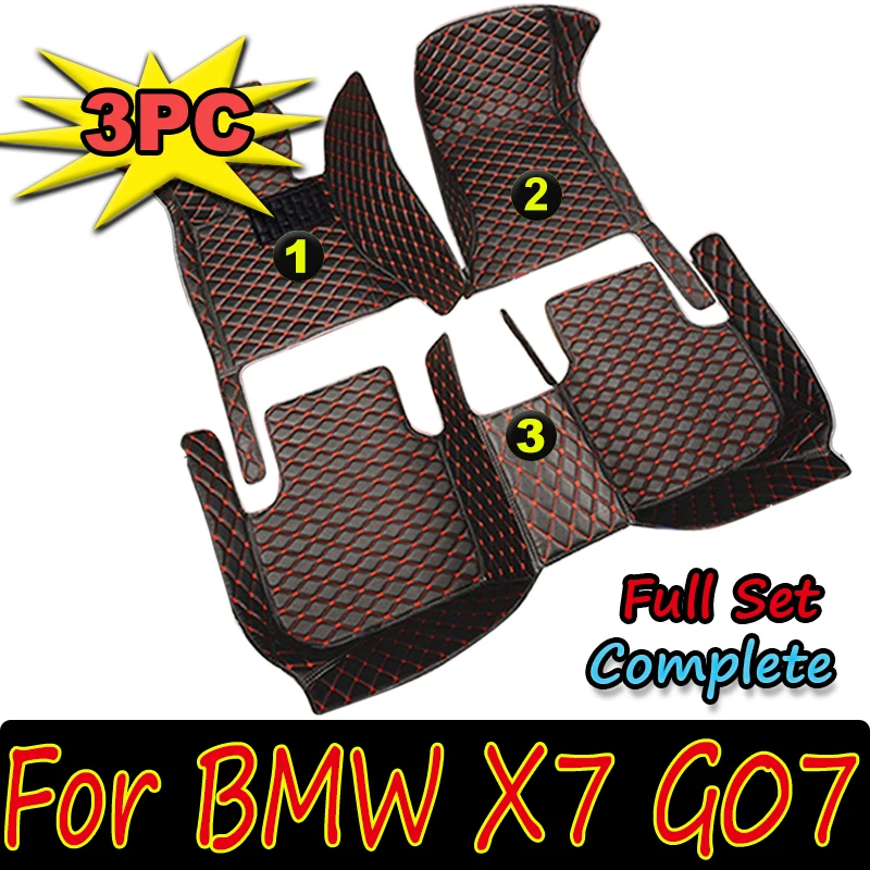 Car floor mats for BMW X7 G07(Six Seats)2019 2020 Custom auto foot Pads automobile carpet cover interior accessories
Car floor mats for BMW X7 G07(Six Seats)2019 2020 Custom auto foot Pads automobile carpet cover interior accessories