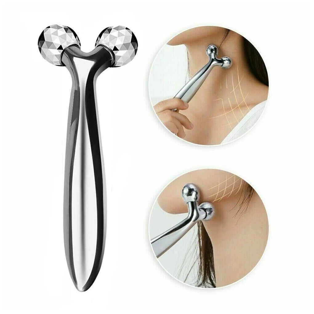 Portable 3D Face lift Roller Massager Massage Instrument 360 Rotate Roller Massager Y Shape For Face Lifting Wrinkle Remover
Portable 3D Face lift Roller Massager Massage Instrument 360 Rotate Roller Massager Y Shape For Face Lifting Wrinkle Remover