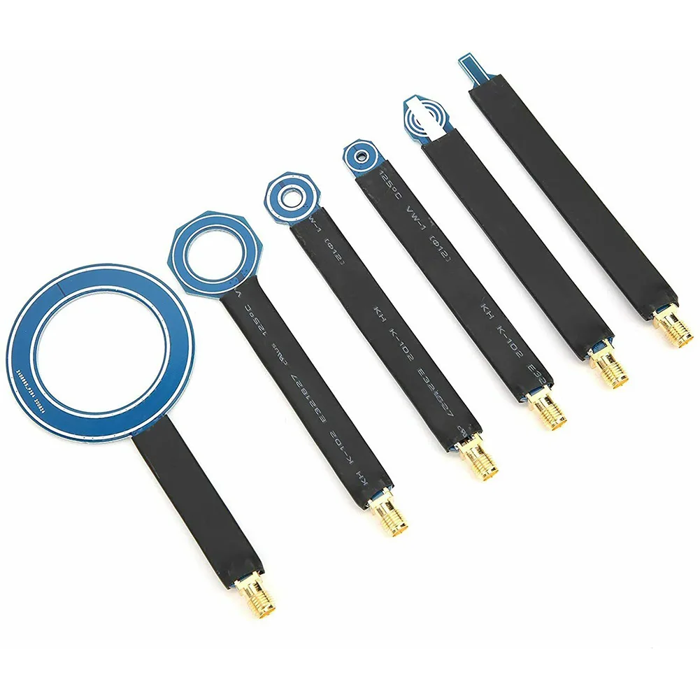 6 Pcs Magnetic Field Antenna Probe With Storage Box SMA Female Field Probes EMI SMA Conduction Radiation Test Antennas 0.1"
6 Pcs Magnetic Field Antenna Probe With Storage Box SMA Female Field Probes EMI SMA Conduction Radiation Test Antennas 0.1"