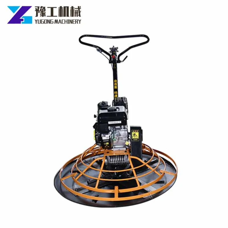 

Portable Walk Behind Gasoline Electric Power Helicopter Edging Finishing Concrete Power Trowel