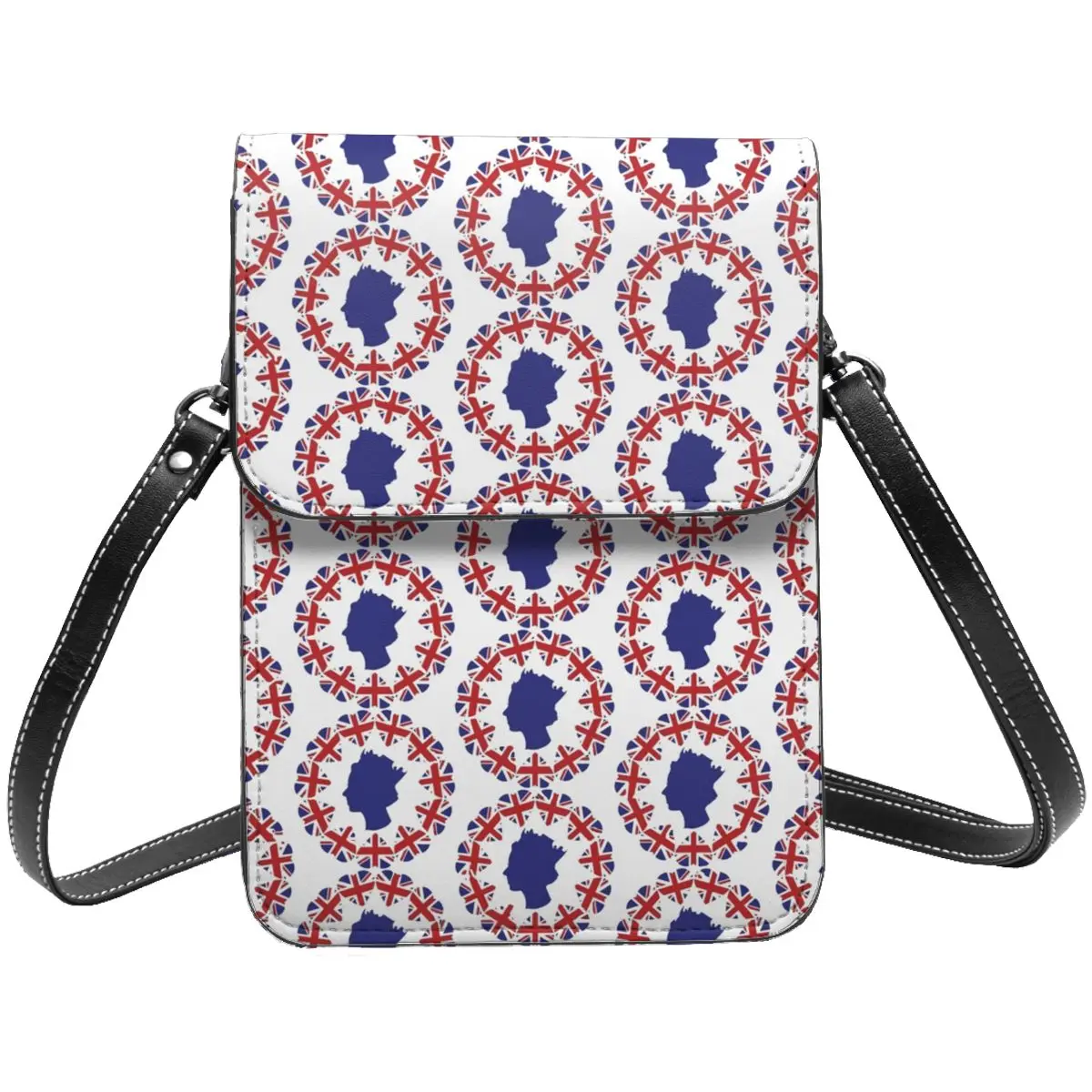 Platinum Jubilee Shoulder Bag Queen Elizabeth UK Flag Travel Woman Mobile Phone Bag Fashion Reusable Leather Bags
Platinum Jubilee Shoulder Bag Queen Elizabeth UK Flag Travel Woman Mobile Phone Bag Fashion Reusable Leather Bags