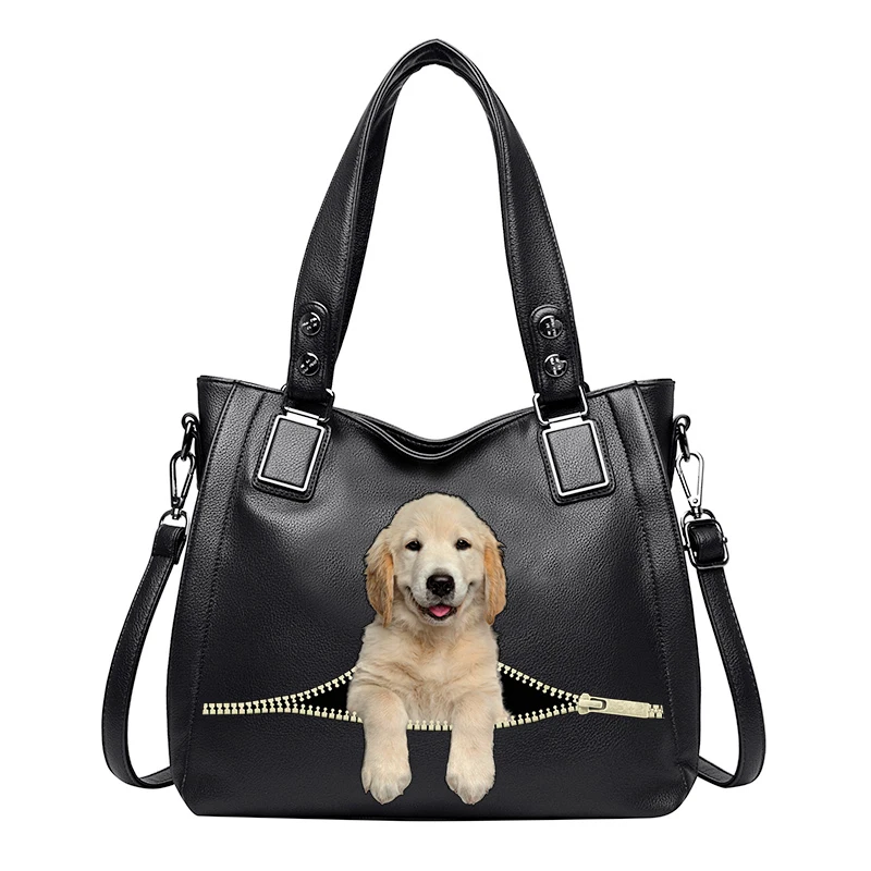 Women Luxury Bag Casual Tote Bag Fashion Designer Handbags High Quality Lady PU Leather Shoulder Dog Picture Bags HBN036
Women Luxury Bag Casual Tote Bag Fashion Designer Handbags High Quality Lady PU Leather Shoulder Dog Picture Bags HBN036