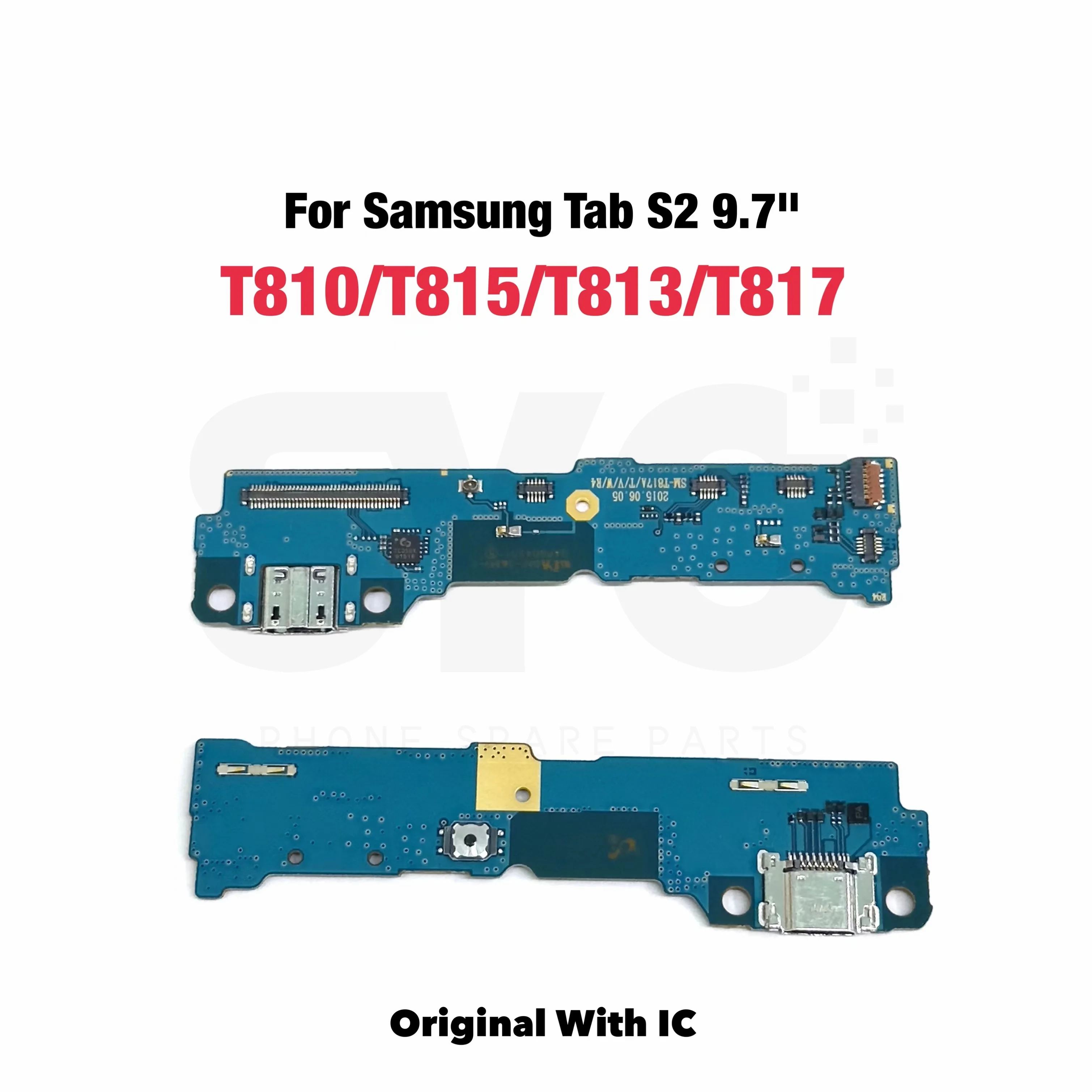 

Оригинальный док-разъем Micro USB зарядное устройство зарядная плата Порт гибкий кабель для Samsung Galaxy Tab S2 9,7 T810 T813 T815 T817 T819