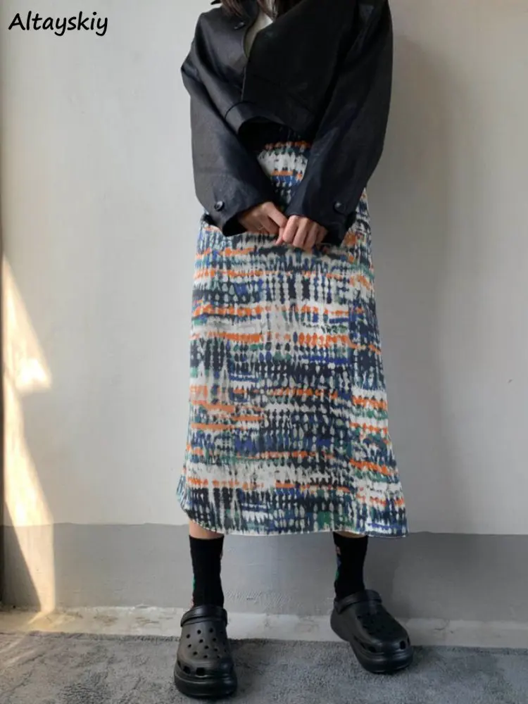 Skirts Women Korean Style Empire Simple Retro Casual A-line Feminine Harajuku Student Autumn Basic Mujer Faldas Hot Sale Print
Skirts Women Korean Style Empire Simple Retro Casual A-line Feminine Harajuku Student Autumn Basic Mujer Faldas Hot Sale Print