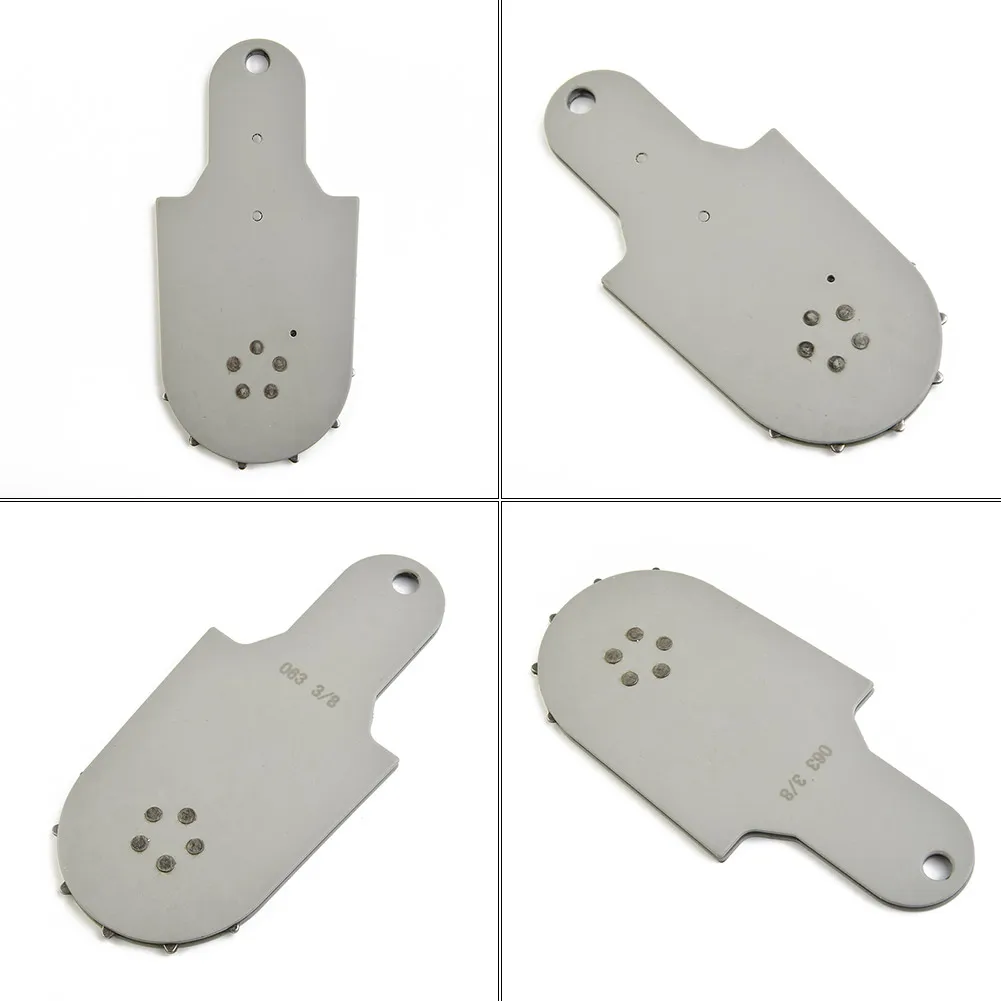 Sprocket Nose Tip 3/8\\\\\\\" Pitch For .050 .058 .063 Gauge Guide Bars Replaceable Garden Power Tool Accessories Replacements
Sprocket Nose Tip 3/8\\\\\\\" Pitch For .050 .058 .063 Gauge Guide Bars Replaceable Garden Power Tool Accessories Replacements