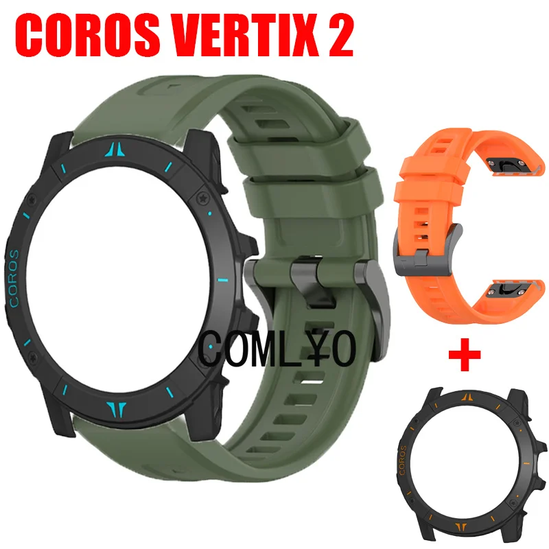 Ремешок 2 в 1 для COROS VERTIX 2, ремешок, быстросъемный силиконовый браслет, ремешок на запястье, чехол вертикальный X2, жесткий бампер из поликарбо...
Ремешок 2 в 1 для COROS VERTIX 2, ремешок, быстросъемный силиконовый браслет, ремешок на запястье, чехол вертикальный X2, жесткий бампер из поликарбо...