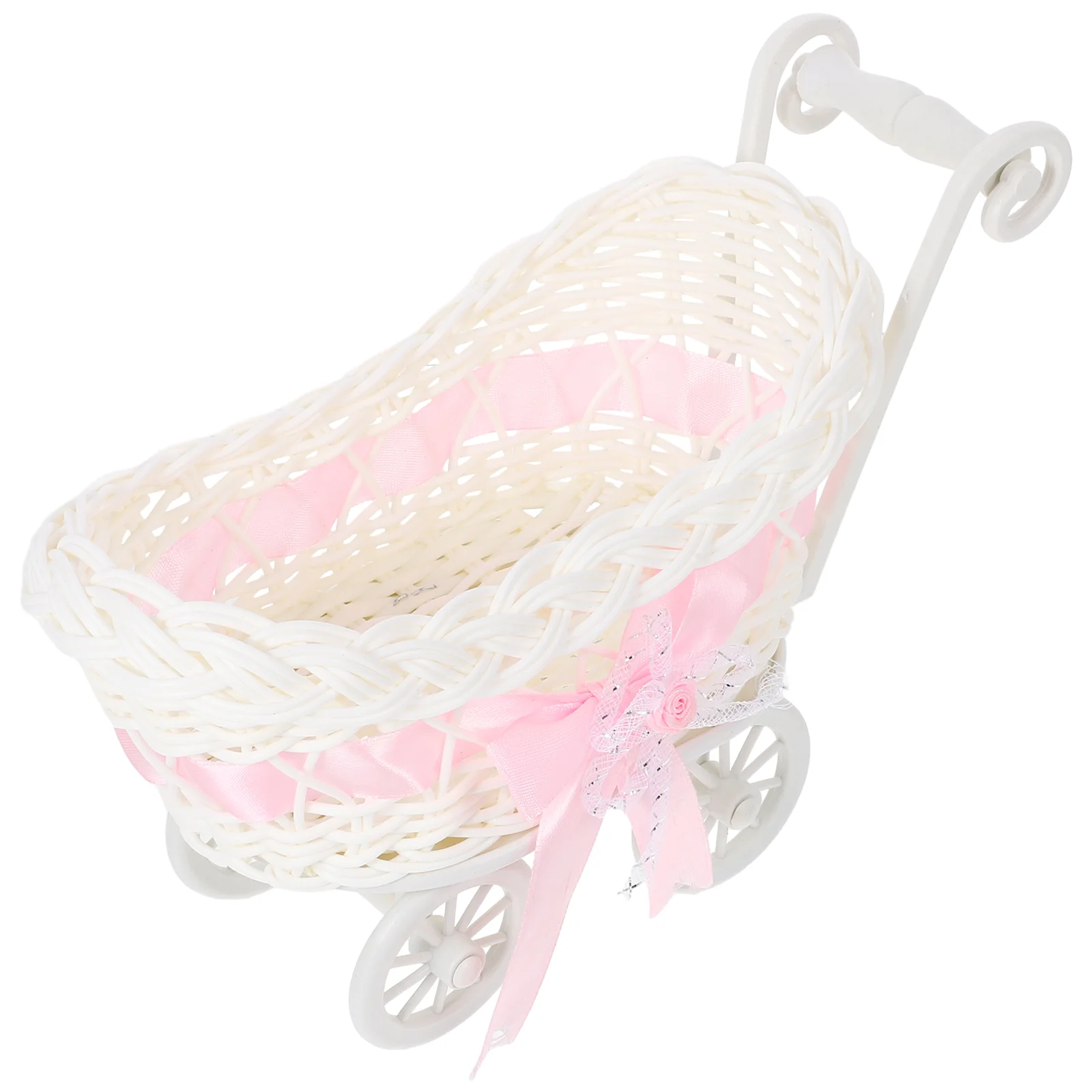 Basket Baby Cart Shopping Shower Stroller Woven Decorations Mini Cutie Candy Wicker Storage Serving Toy Fruit Rattan Carriage 
Basket Baby Cart Shopping Shower Stroller Woven Decorations Mini Cutie Candy Wicker Storage Serving Toy Fruit Rattan Carriage