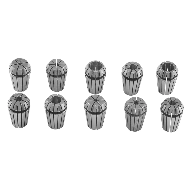 AT35 10Pcs ER20 Precision Spring Collet Set CNC Milling Lathe Tool ER20 Spring Collet Chuck
AT35 10Pcs ER20 Precision Spring Collet Set CNC Milling Lathe Tool ER20 Spring Collet Chuck
