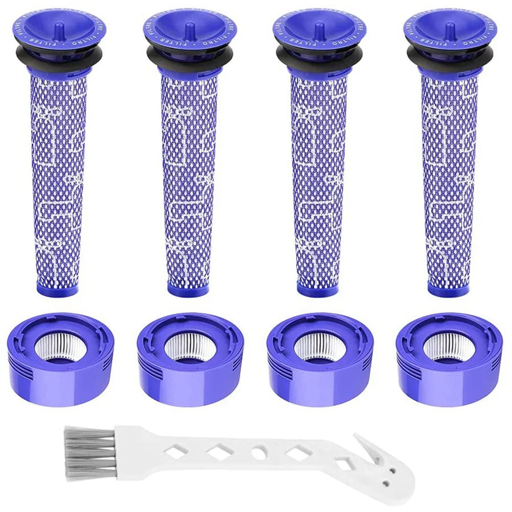 Premium Vacuum Filter Set Compatible for Dyson V7 & V8, Pre-Filter 965661-01 and HEPA Post- Filter 967478-01
Premium Vacuum Filter Set Compatible for Dyson V7 & V8, Pre-Filter 965661-01 and HEPA Post- Filter 967478-01