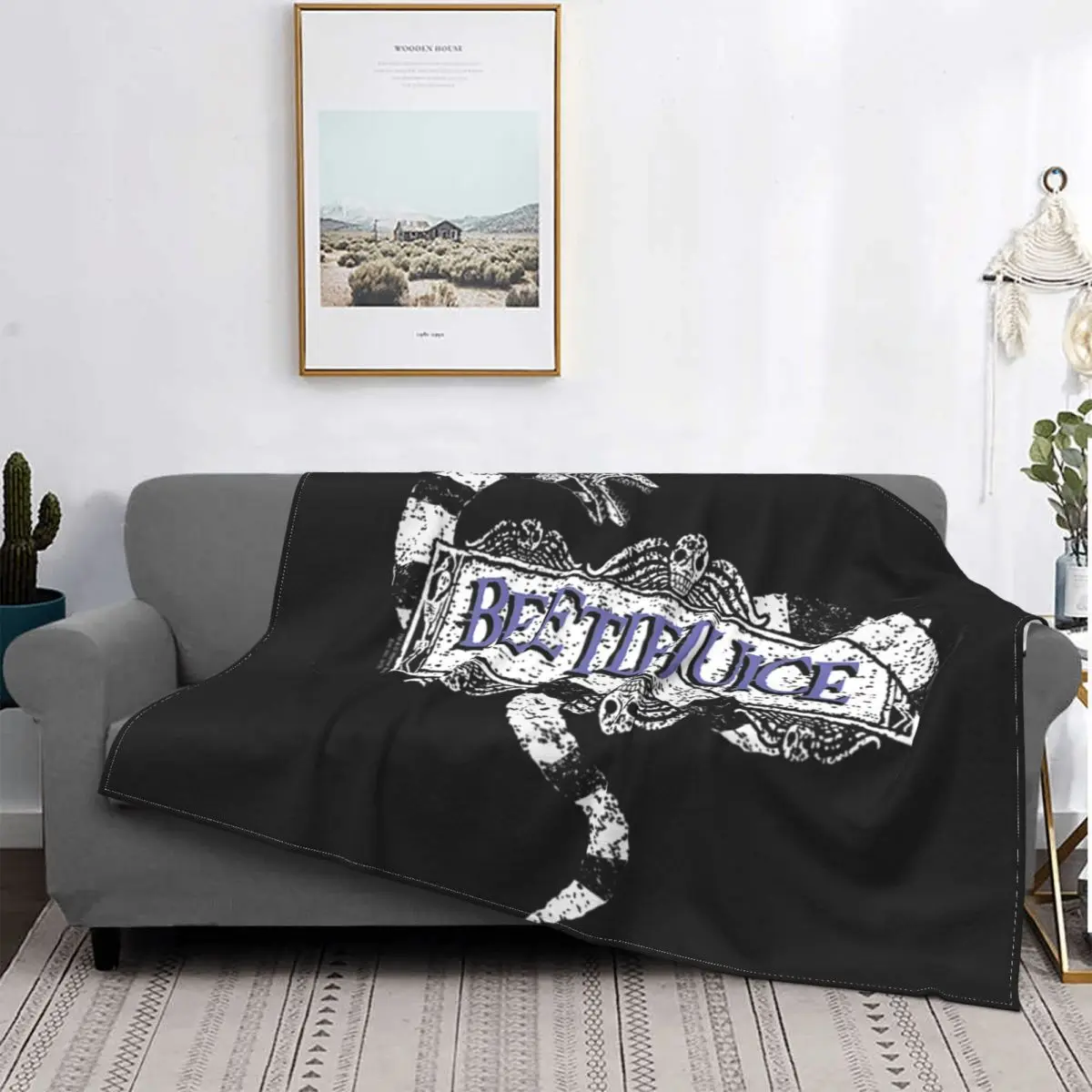 3D Printed Horror Beetlejuice Logo Blankets Comfortable Soft Flannel Winter Tim Burton Movie Throw Blanket for Couch Travel Bed
3D Printed Horror Beetlejuice Logo Blankets Comfortable Soft Flannel Winter Tim Burton Movie Throw Blanket for Couch Travel Bed