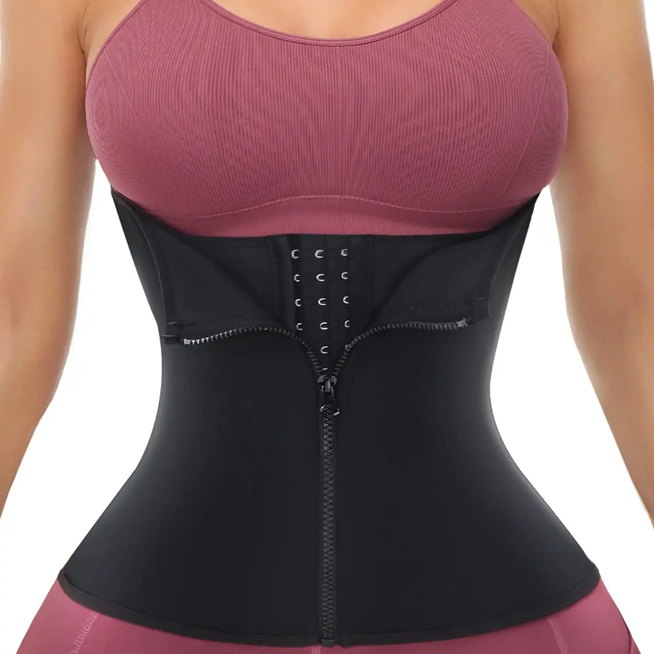 

Adjustable Slim Corset Waist Trainer for Women Lower Belly Fat Sweat Waist Trimmer Workout Body Shaper Cincher Sports Support