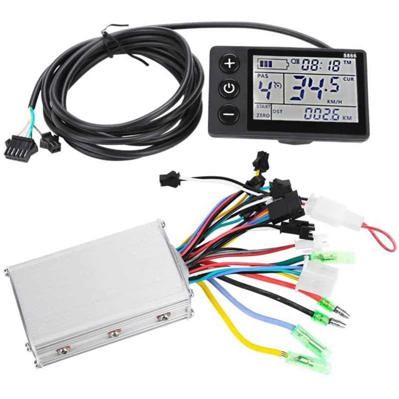 350W Electric Bicycle Controller With LCD Display Meter Instrument Bike Scooter Motor Brushless Controller
350W Electric Bicycle Controller With LCD Display Meter Instrument Bike Scooter Motor Brushless Controller