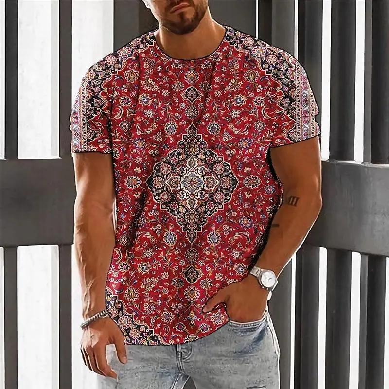 Summer Men's T-Shirt 3d Print Short Sleeve Casual Fashion T-Shirt For Men Tops Oversized Men's Clothing
Summer Men's T-Shirt 3d Print Short Sleeve Casual Fashion T-Shirt For Men Tops Oversized Men's Clothing