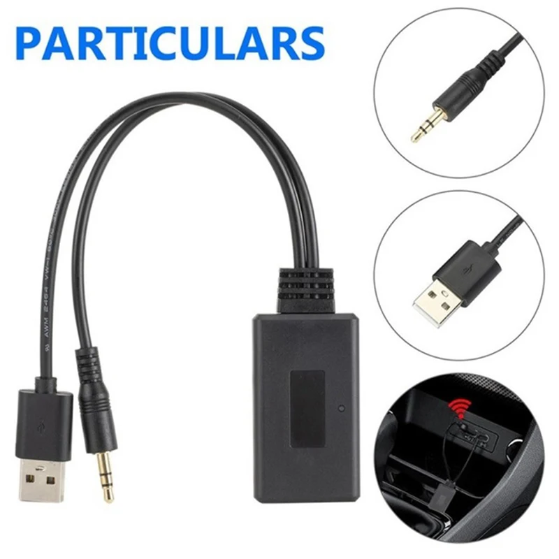 Universal Car USB Aux 12V bluetooth Module Adapter Stereo Cable AUX-IN 3.5MM Jack Wireless Radio Adapter,
Universal Car USB Aux 12V bluetooth Module Adapter Stereo Cable AUX-IN 3.5MM Jack Wireless Radio Adapter,