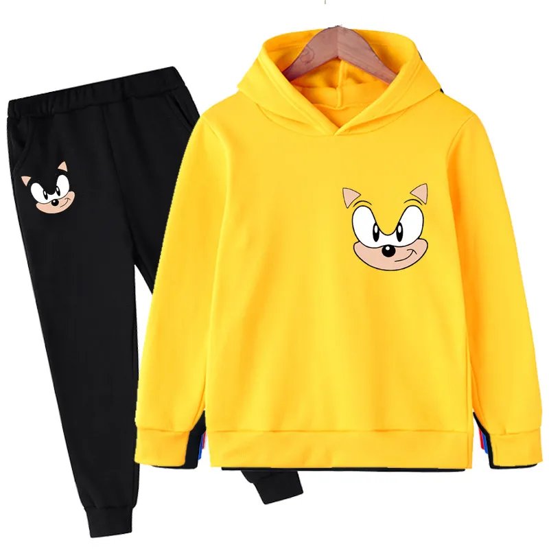 Kids New Hoodie Set Cotton Sonic Pullover Casual Kids Sweatshirt Pants 2 Cool Game Long SleevesClothes 4-14T
Kids New Hoodie Set Cotton Sonic Pullover Casual Kids Sweatshirt Pants 2 Cool Game Long SleevesClothes 4-14T