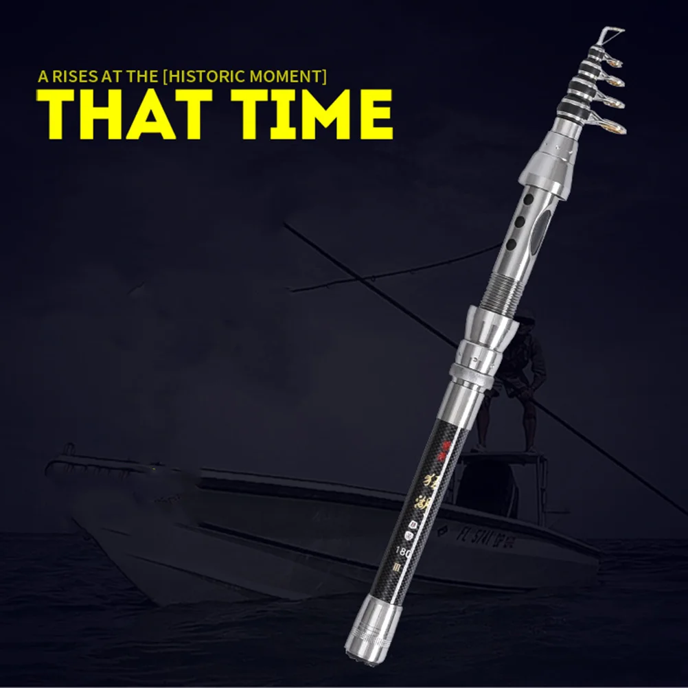 15m Carbon Fiber Sea Throwing Fishing Rod Mini Telescopic Lure Fishing Rod for Fishing (Silver)
15m Carbon Fiber Sea Throwing Fishing Rod Mini Telescopic Lure Fishing Rod for Fishing (Silver)