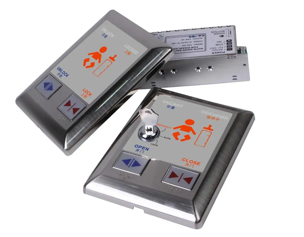 Stainless Steel Disabled Switch Toilet Autodoor Push Button Key Lock Switch For Access Control System
Stainless Steel Disabled Switch Toilet Autodoor Push Button Key Lock Switch For Access Control System