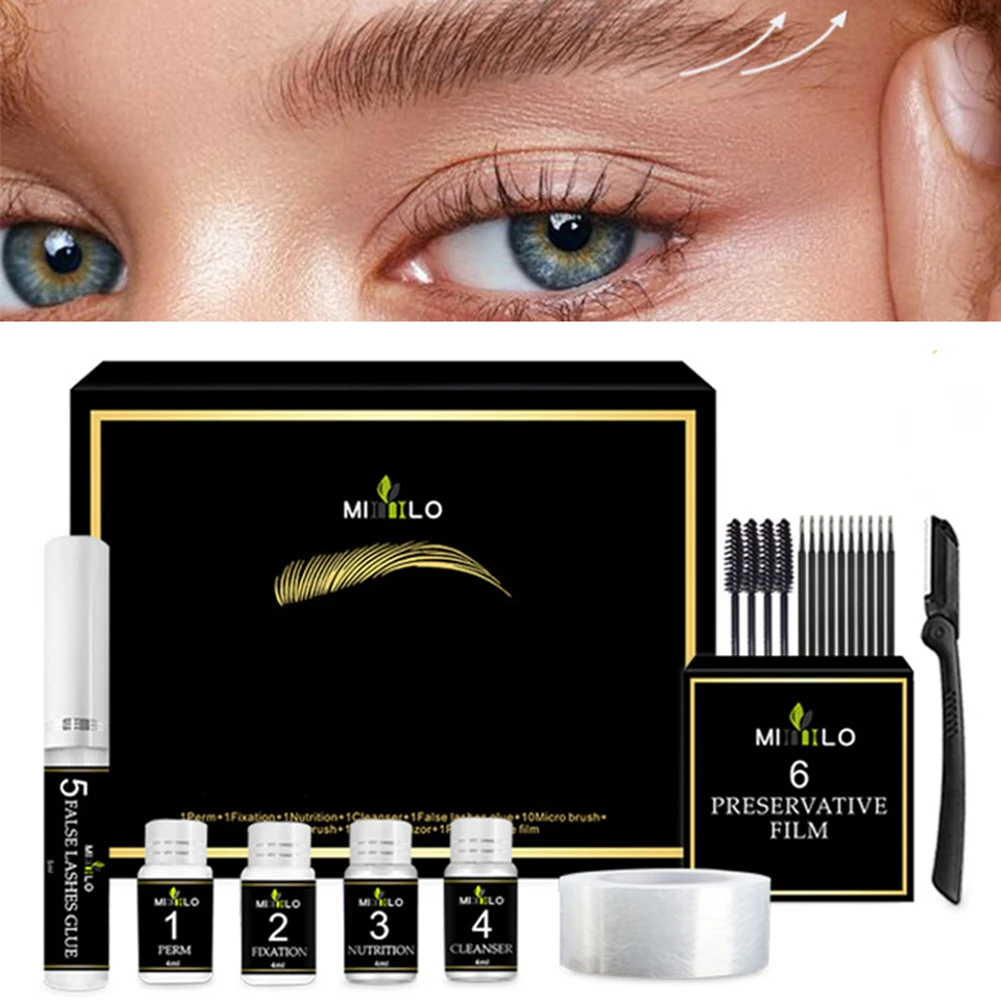 Eyebrow Lamination Kit Eyebrow Fuller Perm Lotion Eye Brow Lifting Semi-permanent Beauty Salon Brow Lift Perming Nutrition 5ml
Eyebrow Lamination Kit Eyebrow Fuller Perm Lotion Eye Brow Lifting Semi-permanent Beauty Salon Brow Lift Perming Nutrition 5ml