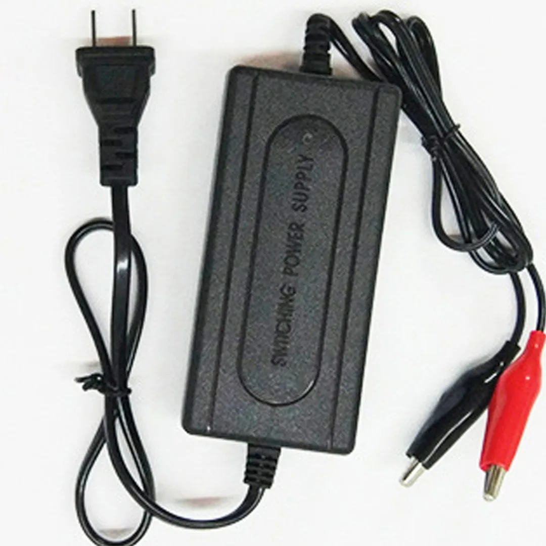 1pc 12V 2A Car Battery Charger Maintainer Adapter For Car/Boat/ Motorcycle Charger Repair AC 100-240V Input Voltage with 2 Clips
1pc 12V 2A Car Battery Charger Maintainer Adapter For Car/Boat/ Motorcycle Charger Repair AC 100-240V Input Voltage with 2 Clips
