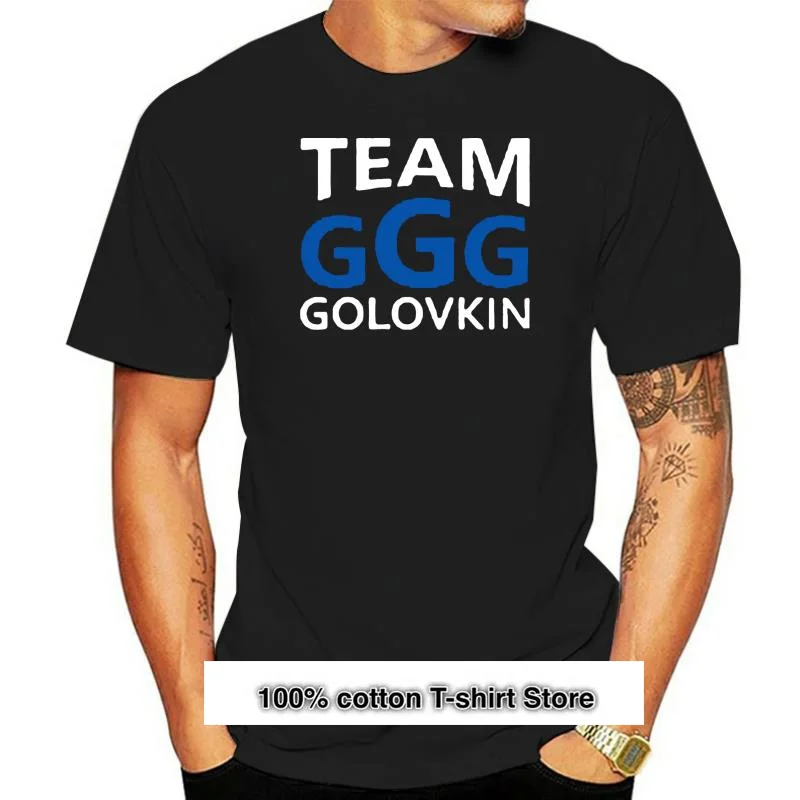 Ggg-Camiseta de algodón Gennady Golovkin для мужчин, camisa informal de манга corta, с принтом в стиле Харадзюку
Ggg-Camiseta de algodón Gennady Golovkin для мужчин, camisa informal de манга corta, с принтом в стиле Харадзюку