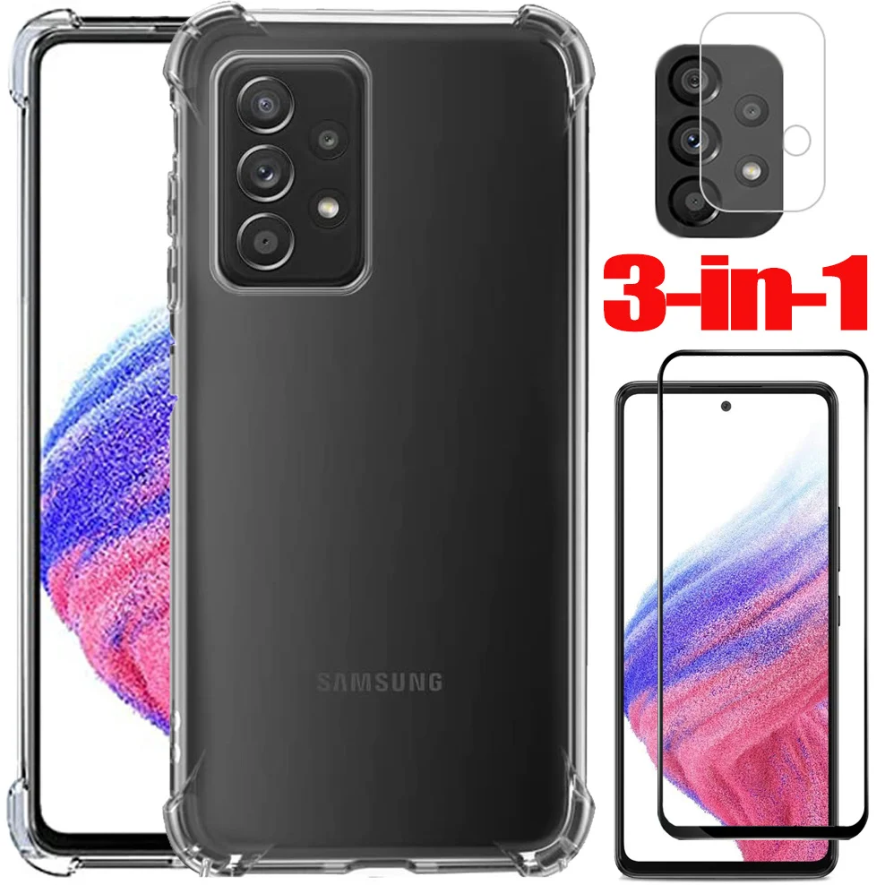 3-in-1, tempered glass+phone cases for a53 samsung galaxy a22 5g cover a32 4g screen protector a 22 samsung a23 a33 a73 a22 case
3-in-1, tempered glass+phone cases for a53 samsung galaxy a22 5g cover a32 4g screen protector a 22 samsung a23 a33 a73 a22 case