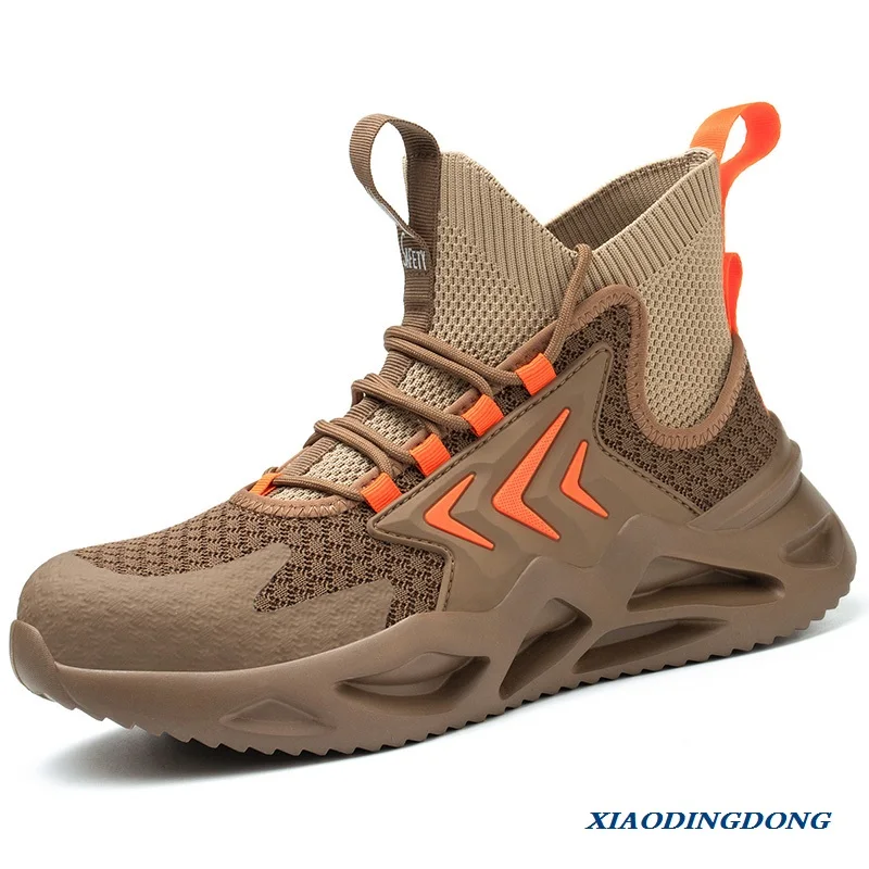 New Anti-Smashing Anti-Piercing High Gang Safety Boots Men's Breathable Comfortable Fashion Protective Functional Work Shoes
New Anti-Smashing Anti-Piercing High Gang Safety Boots Men's Breathable Comfortable Fashion Protective Functional Work Shoes