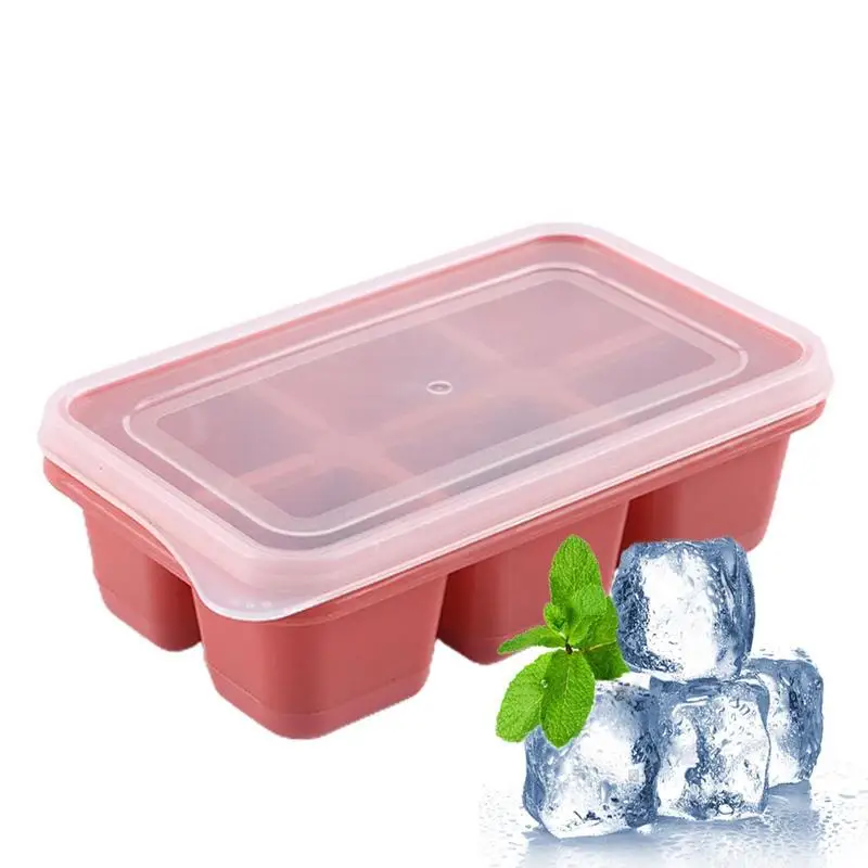 Ice Cube Tray Reusable Ice Cube Mold With Lid Easy Demolding Space Saving Ice Cube Square Tray Mold DIY Ice Maker Hot Sale 2023
Ice Cube Tray Reusable Ice Cube Mold With Lid Easy Demolding Space Saving Ice Cube Square Tray Mold DIY Ice Maker Hot Sale 2023