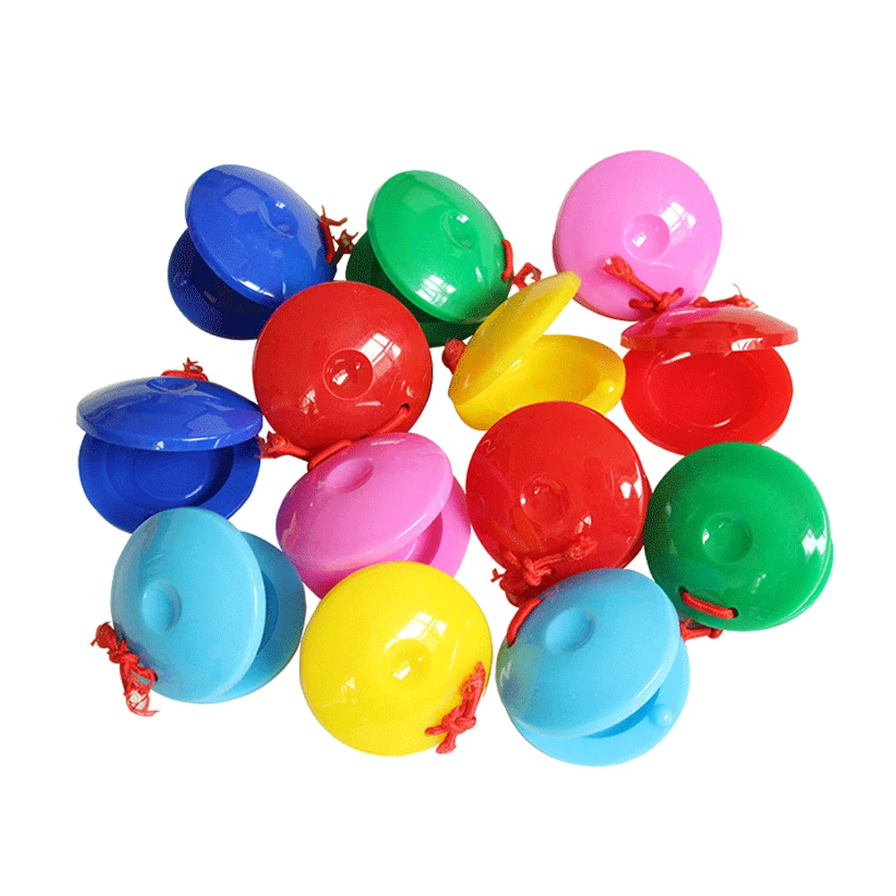 12 Pcs Spanish Clappers Preschool Toys Children Percussion Toy Puzzle Toys Castanets Music Finger Clappers
12 Pcs Spanish Clappers Preschool Toys Children Percussion Toy Puzzle Toys Castanets Music Finger Clappers